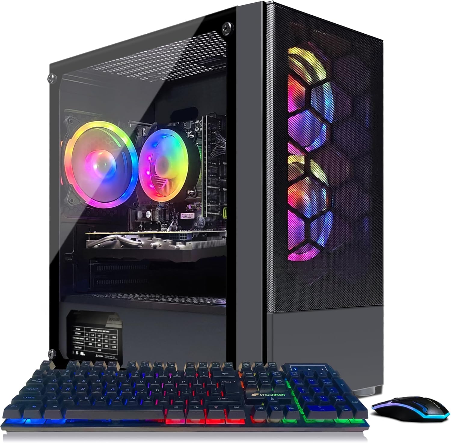 STGAubron Gaming PC RTX 2060 Super Intel I7 16GB DDR4 STGAubron